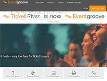 Tablet Screenshot of eventgroove.com